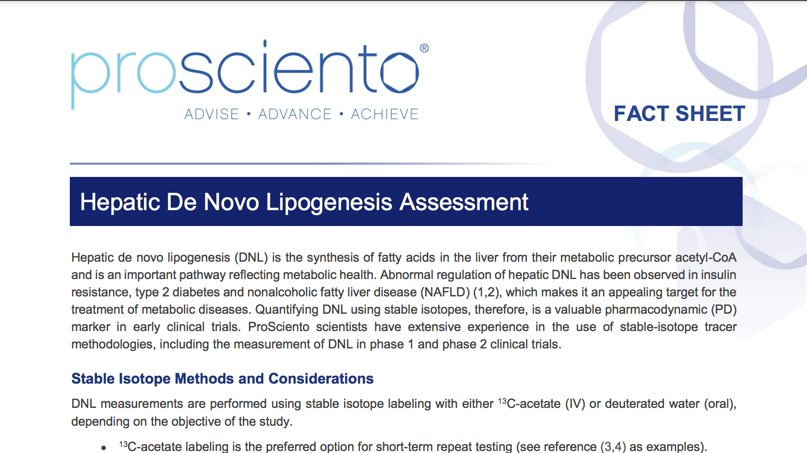 image of Hepatic De Novo Lipogenesis Assessment