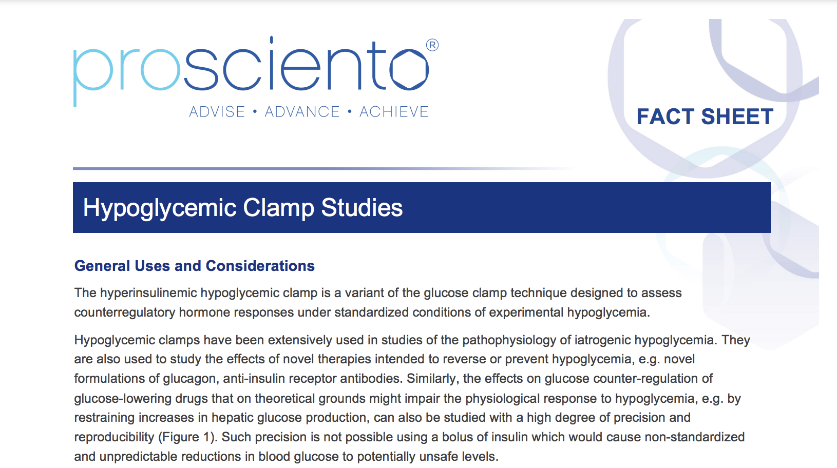 image of Hypoglycemic Clamp Studies