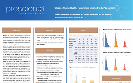 Glucose Clamp Quality Parameters Among Study Populations thumbnail