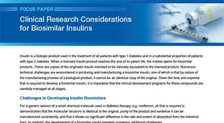 image of Clinical Research Considerations for Biosimilar Insulins